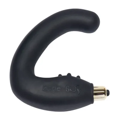 Rude-boy mnnliches g-spot-massager 7 v schwarz
