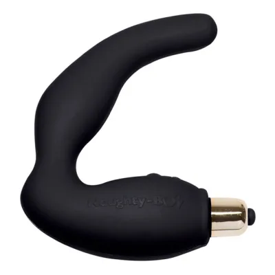 Naughty-boy mnnliches g-spot-massager 7 v schwarz
