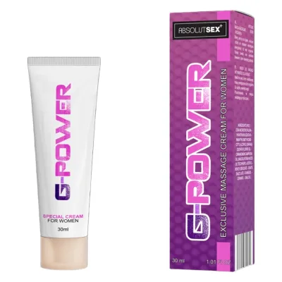 G power orgasm crème féminine 30ML