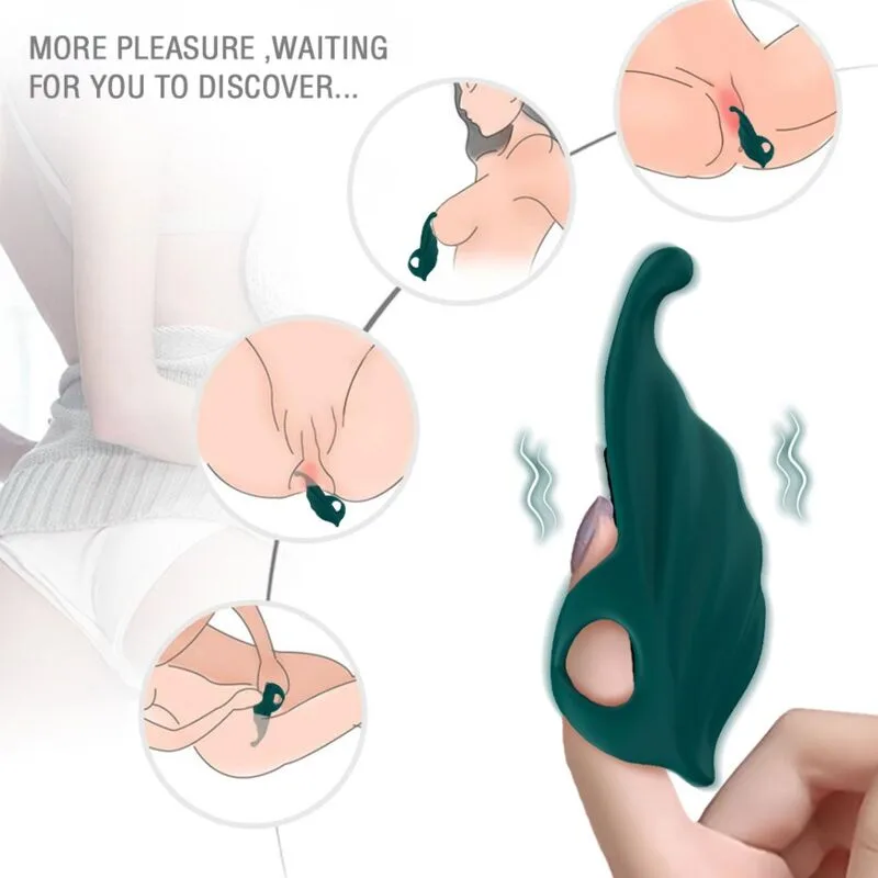 Armony - stimulateur de doigts & vibrateur vert