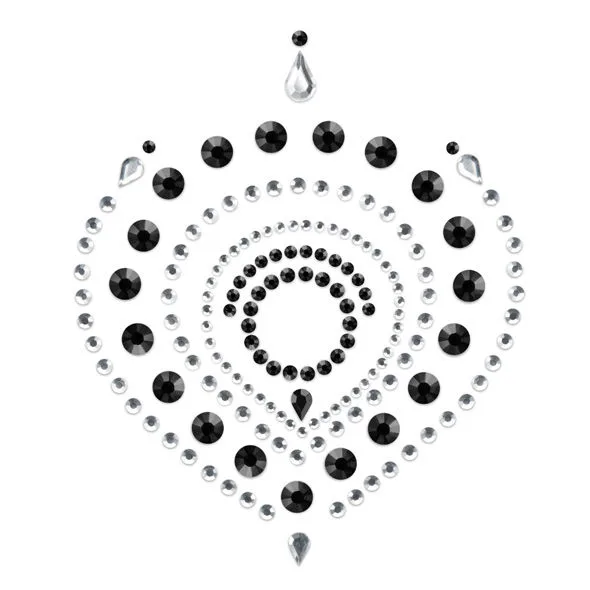 Bijoux indiscrets - flamboyant noir &amp; argent