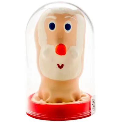 Preservativo decorativo pintado a mano santa