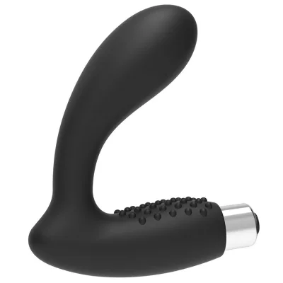 Prostatischer vibrator wiederaufladbar. modell 5 - schwarz