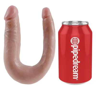 Doppelpenetrationsdildo 12.7 cm natürlich