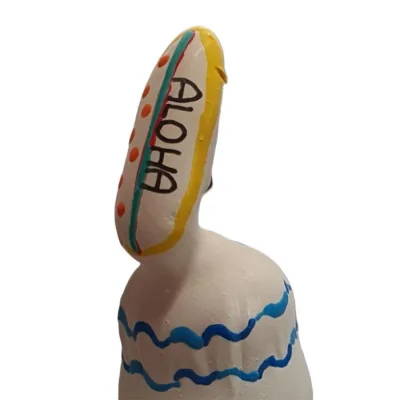 Preservativo decorativo pintado a mano tabla de surf