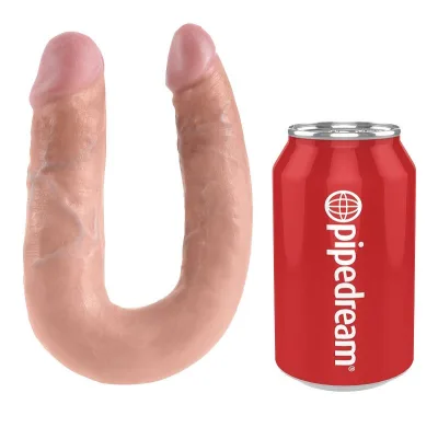 Doppelpenetrationsdildo 13.9 cm natürlich