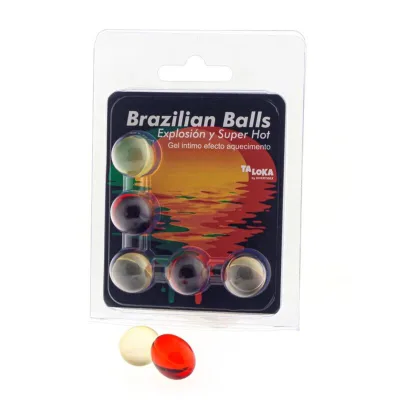 5 brazilian balls super hot effect exciting gel