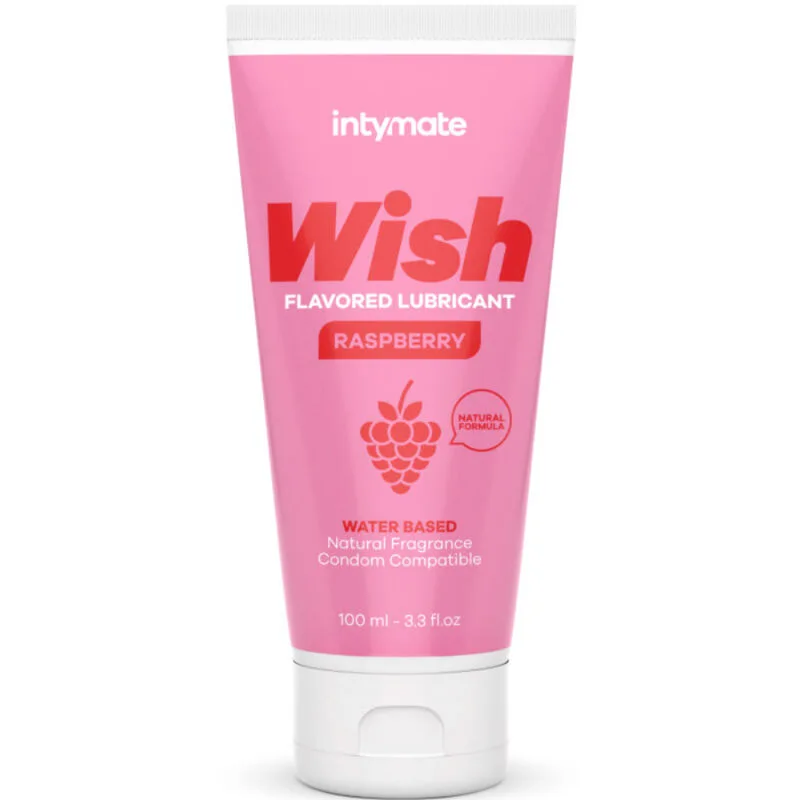 Wish schmiermittel mit himbeergeschmack 100 ml
