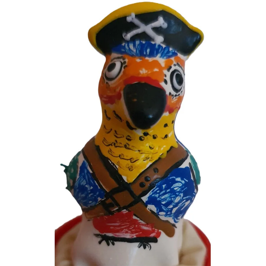 Préservatifs fantaisie peints à la main captain parrot