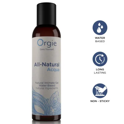 Gel intime à base eau acqua 100% naturel 150 ml