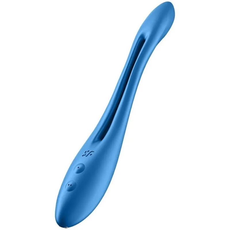 Satisfyer - vibrateur multi élastique game bleu
