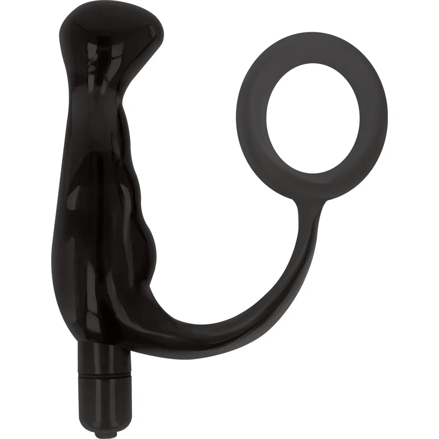 Vibrateur prost tico noir 10 cm