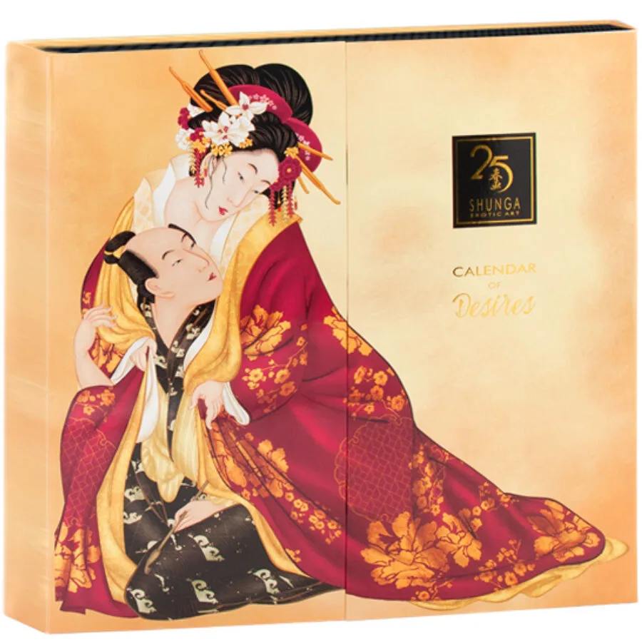 Shunga - exclusieve kalender voor 25-JARIG jubileumverwachtingen