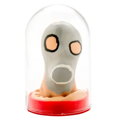Preservativo decorativo pintado a mano careta antigs