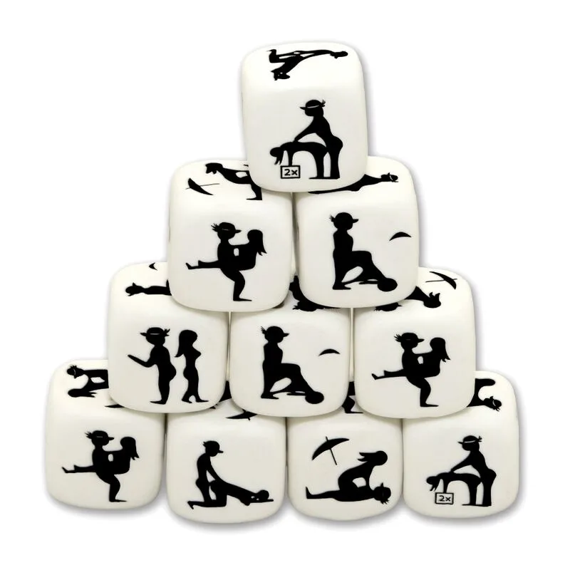 Dés de pose blancs