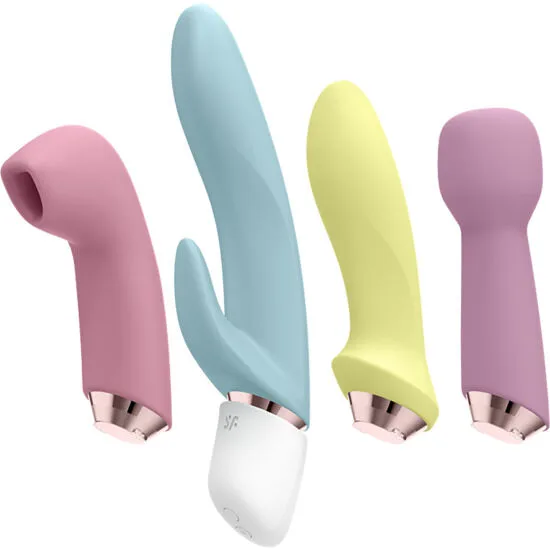 Satisfyer - marvelous four ensemble vibrateur et air pulse