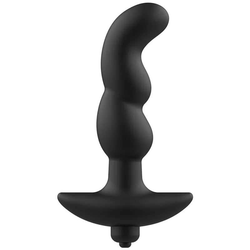 Masseur anal avec vibration noire modèle 2