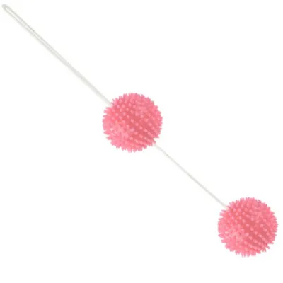 Baile - a deeply pleasure pink textured balls 3.6 cm