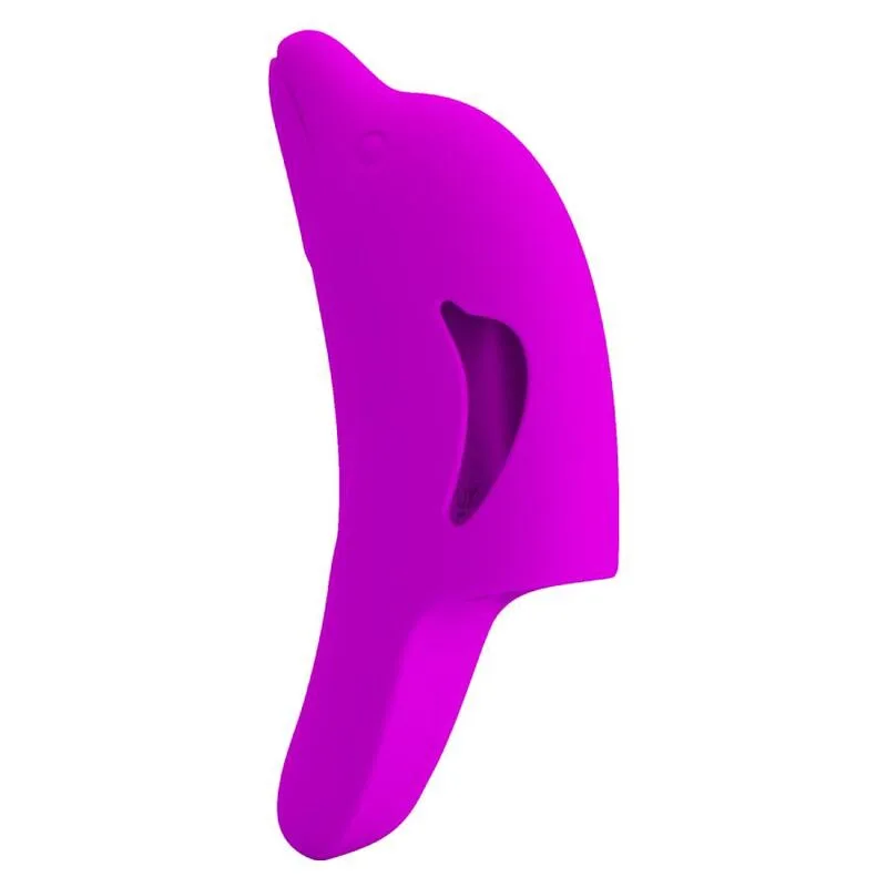 Pretty love - puissant stimulateur de doigts violet delphini