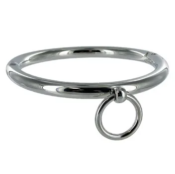 BDSM necklace with ring 10CM