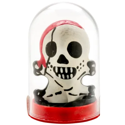 Preservativo decorativo pintado a mano pirata