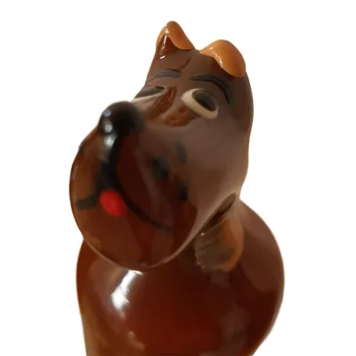 Preservativo decorativo pintado a mano gran perro danés