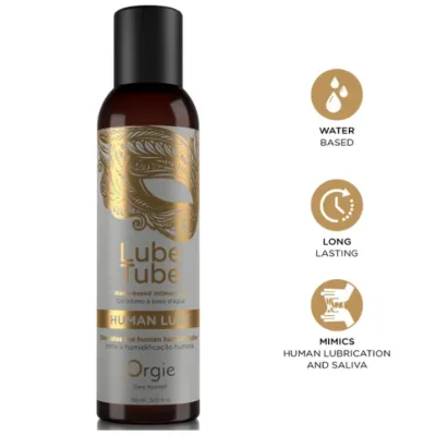 Tube de lubrifiant humain à base de eau gel intime 150 ml