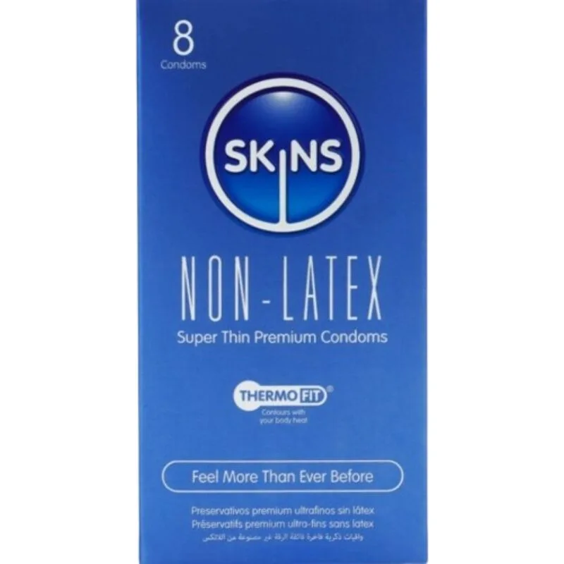 Préservatifs sans latex, paquet de 8