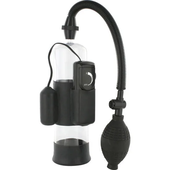 Pompe érection pour le pénis avec vibrateur