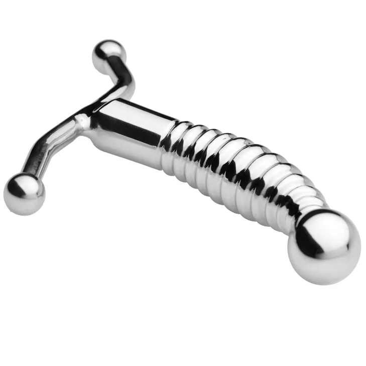 Masseur prostatique en acier