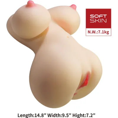 Fiona realistischer weiblicher torso vagina und anal 7,1 kg