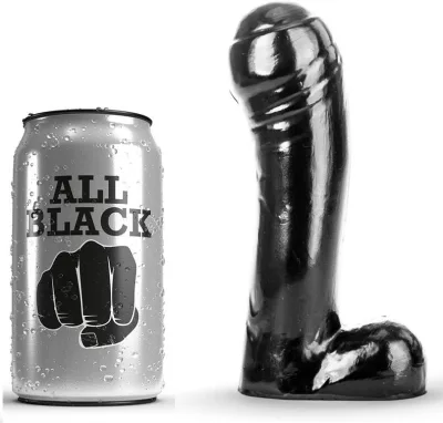 Dildo schwarz 15 cm