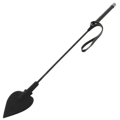 Darkness - fouet en silicone noir 60CM