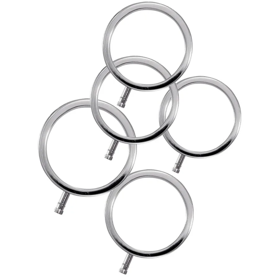 Electrarings metal penis rings pack of 5