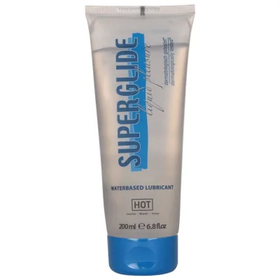 Superglide liquid pleasure lubricante base agua 200 ml