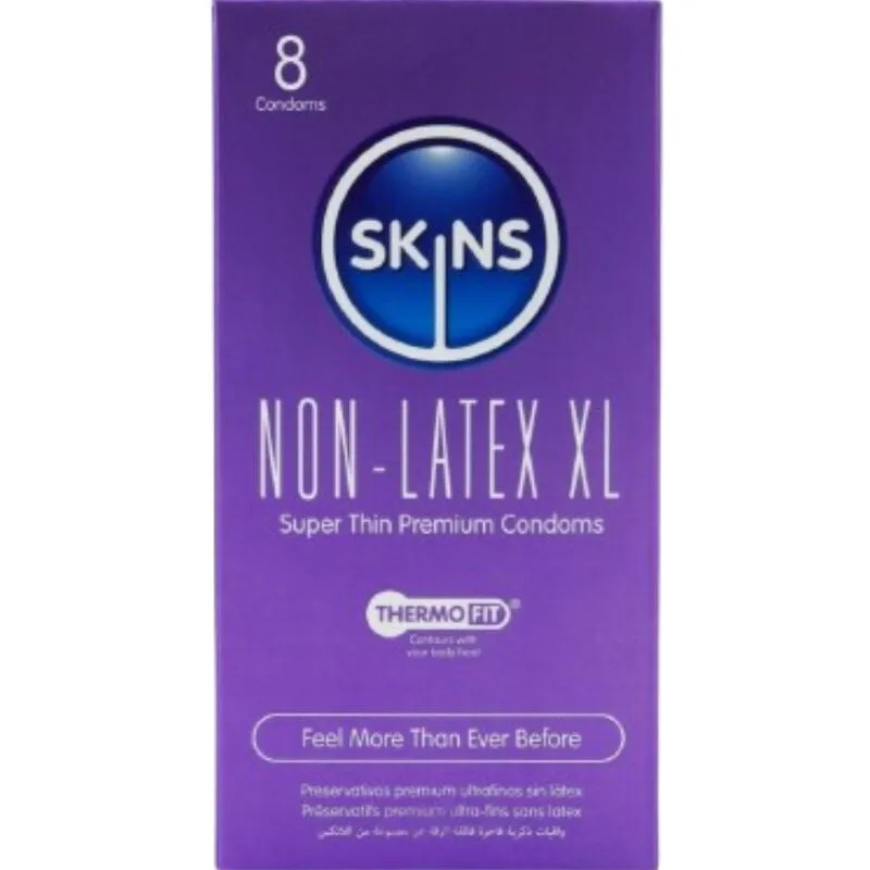 Préservatifs sans latex paquet de 4, format XL