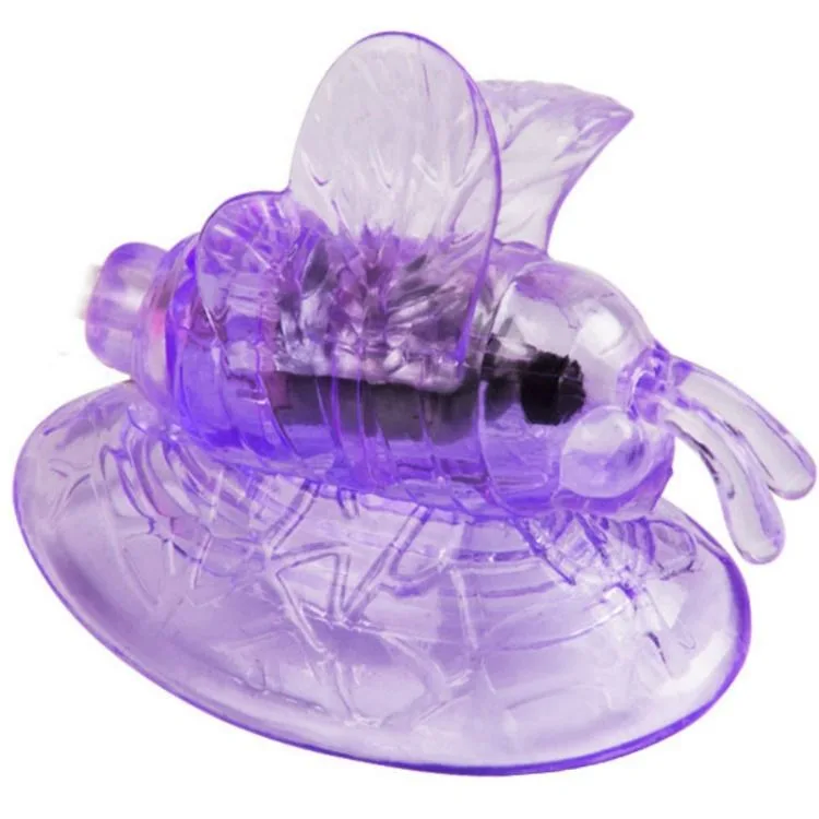 Baile - papillon vibrant de stimulation clitoris lilas