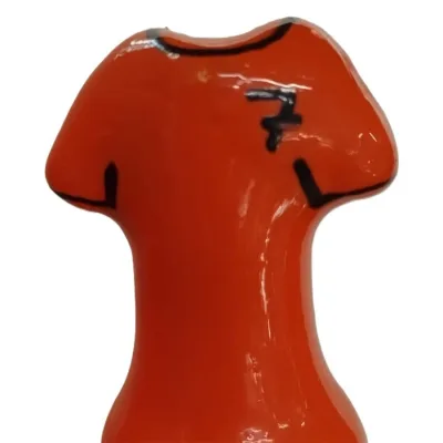 Preservativi novità dipinti a mano maglietta arancione