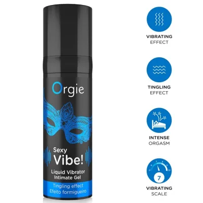 Ambiance sexy! vibrateur liquide 15 ml