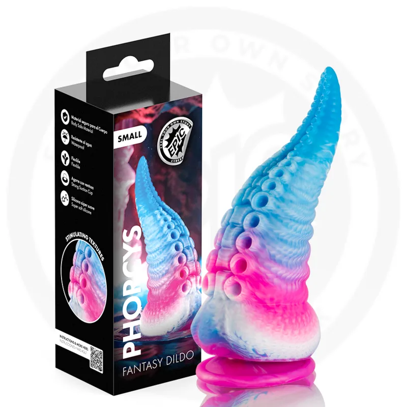 Phorcys godemichet à tentacules bleus petite taille