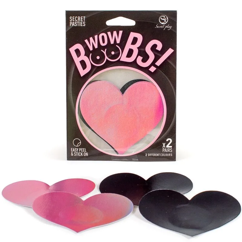 Secret play- wow seins! couvre-malin coeur