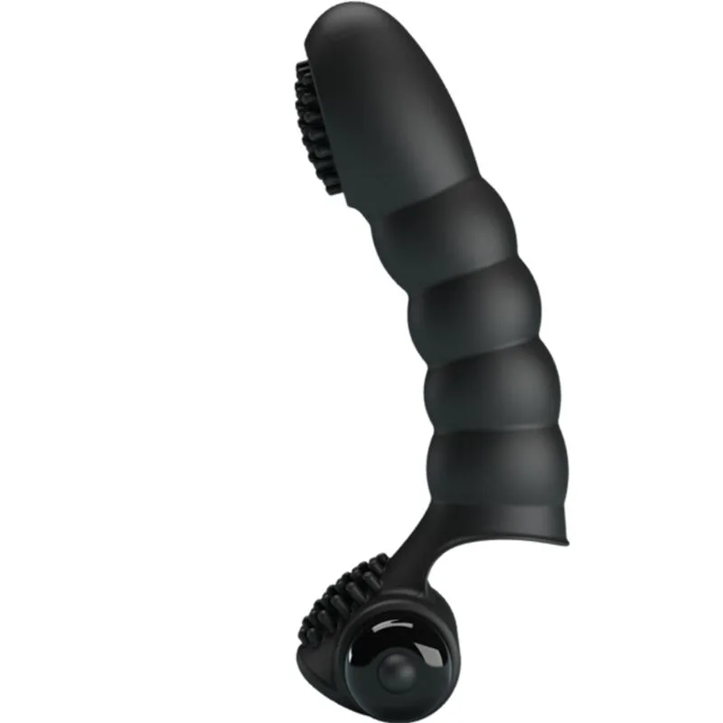 Pretty love - vibrateur doigt alexander 10 vibrations noir