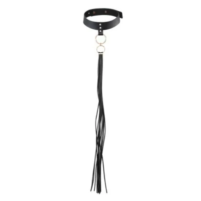 Bijoux indiscrets - maze quasten-choker schwarz