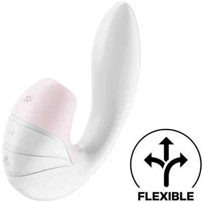 Satisfyer - supernova luftpulsstimulator & vibration weiss