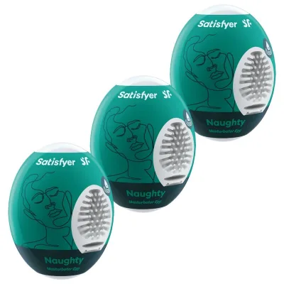Satisfyer - 3 masturbator eggs naughty