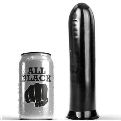 Dildo schwarz 19 cm