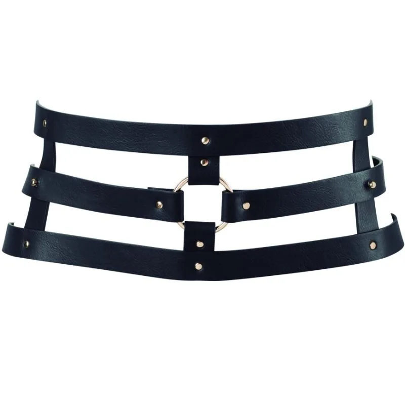 Bijoux indiscrets - ceinture labyrinthe avec bracelet noir