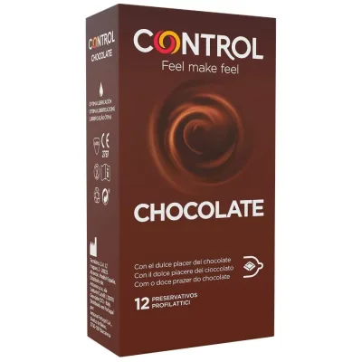 Control - adapta chocolate condoms 12 units