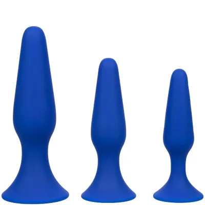 Admiral kit 3 plug anal bleu