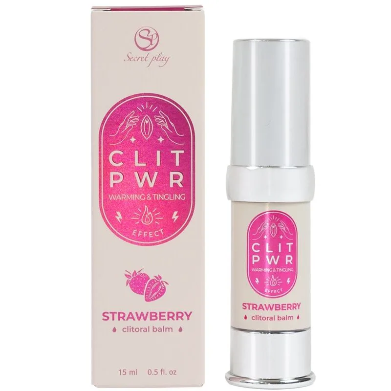 Secret play - baume clitoris la fraise clit pwr